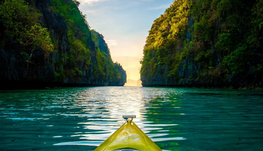 Sustainable ecotourism in the Philippines.